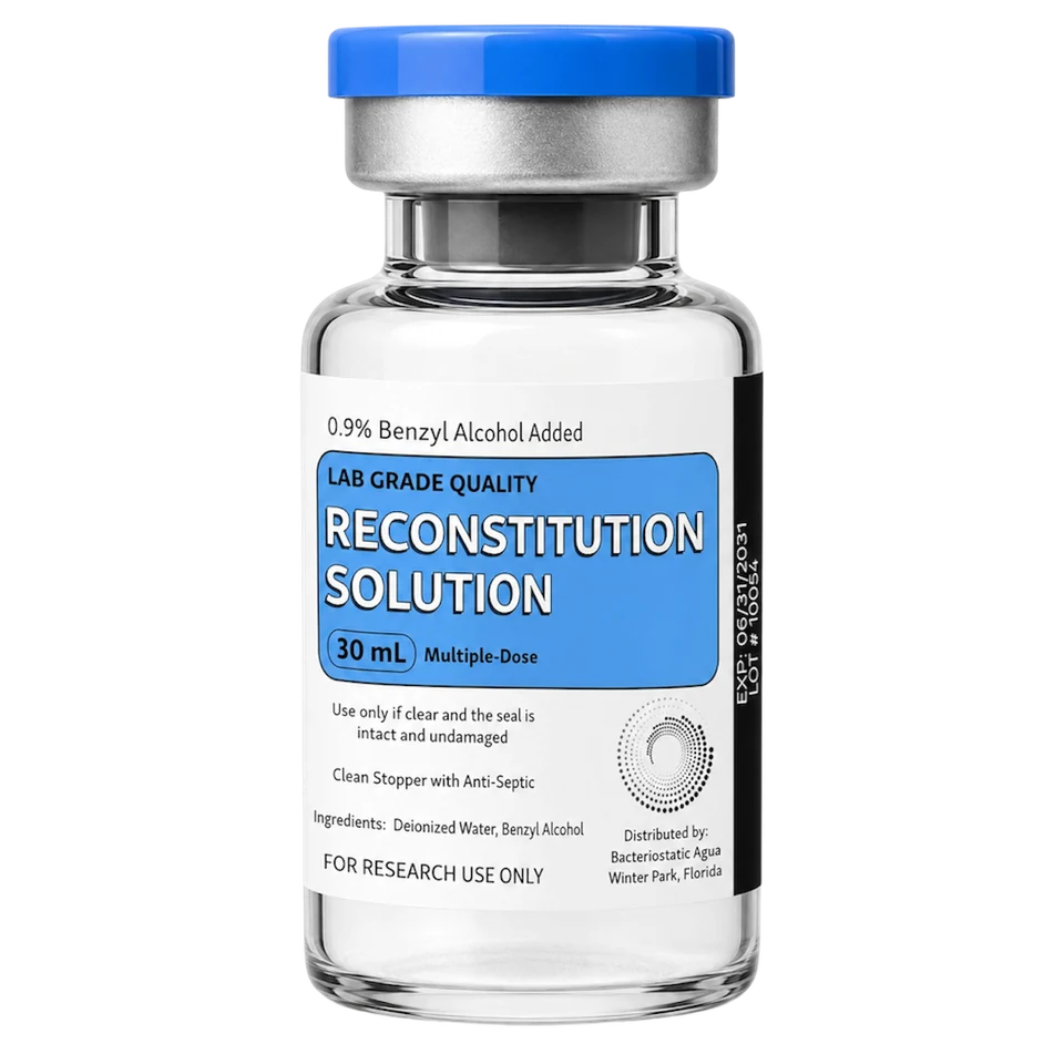 Bacteriostatic Agua 30 mL bacteriostatic water vials